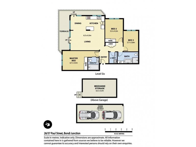 26/37-43 Paul Street, Bondi Junction NSW 2022 Floorplan