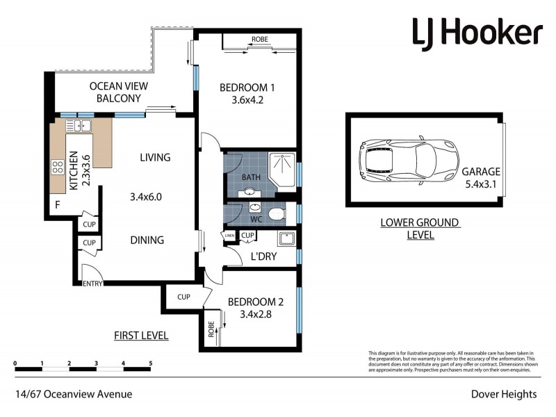 14/67-77 Oceanview Avenue, Dover Heights NSW 2030 Floorplan