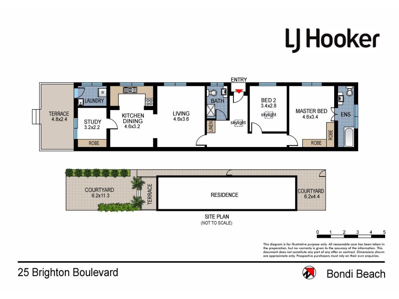 25 Brighton Boulevard, Bondi Beach NSW 2026 Floorplan