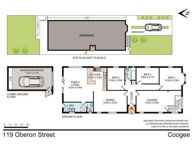 119 Oberon Street, Coogee NSW 2034 Floorplan