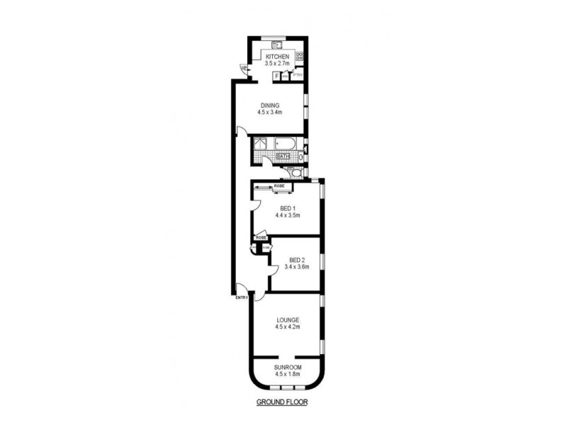1/129 New South Head Road Street, Vaucluse NSW 2030 Floorplan