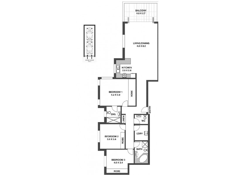 4/2-4 Benelong Crescent, Bellevue Hill NSW 2023 Floorplan