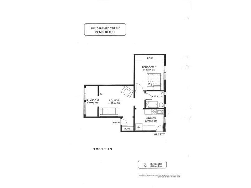 15/40-42 Ramsgate Avenue, Bondi Beach NSW 2026 Floorplan