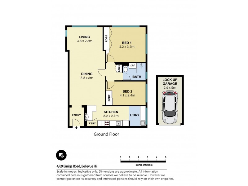 4/69 Birriga Road, Bellevue Hill NSW 2023 Floorplan