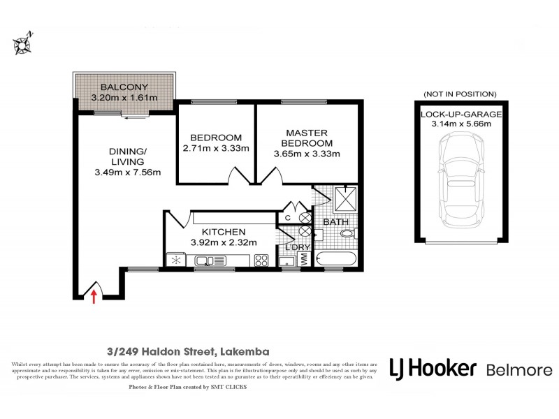 3/249 Haldon Street, Lakemba NSW 2195 Floorplan