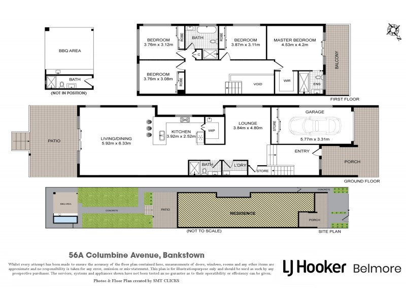56 Columbine Avenue, Bankstown NSW 2200 Floorplan