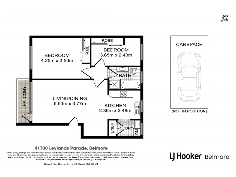 4/100 Leylands Parade, Belmore NSW 2192 Floorplan