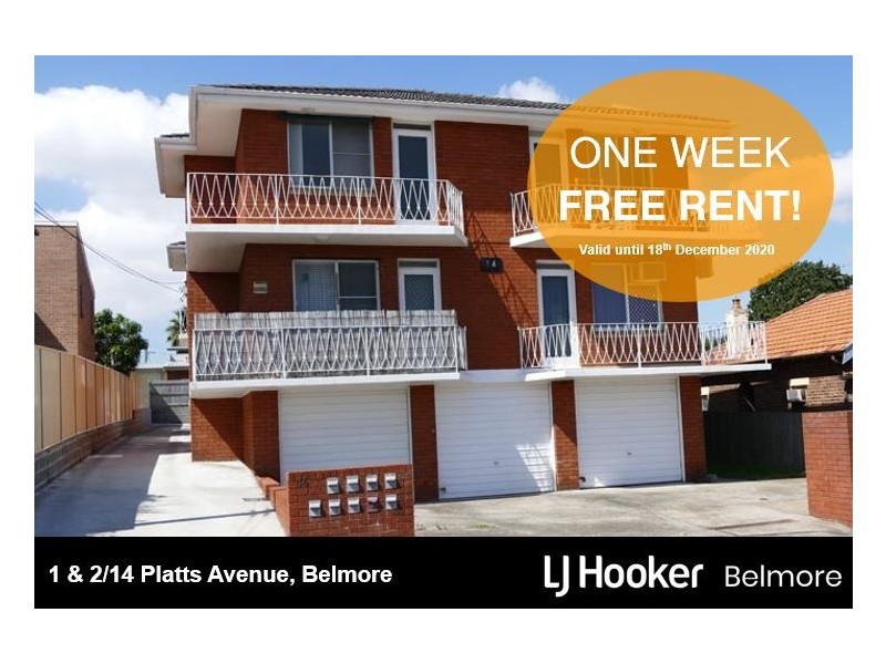 1 & 2/14 Platts Avenue, Belmore NSW 2192