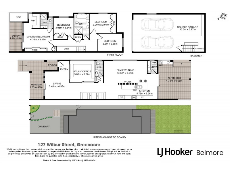 127 Wilbur Street, Greenacre NSW 2190 Floorplan