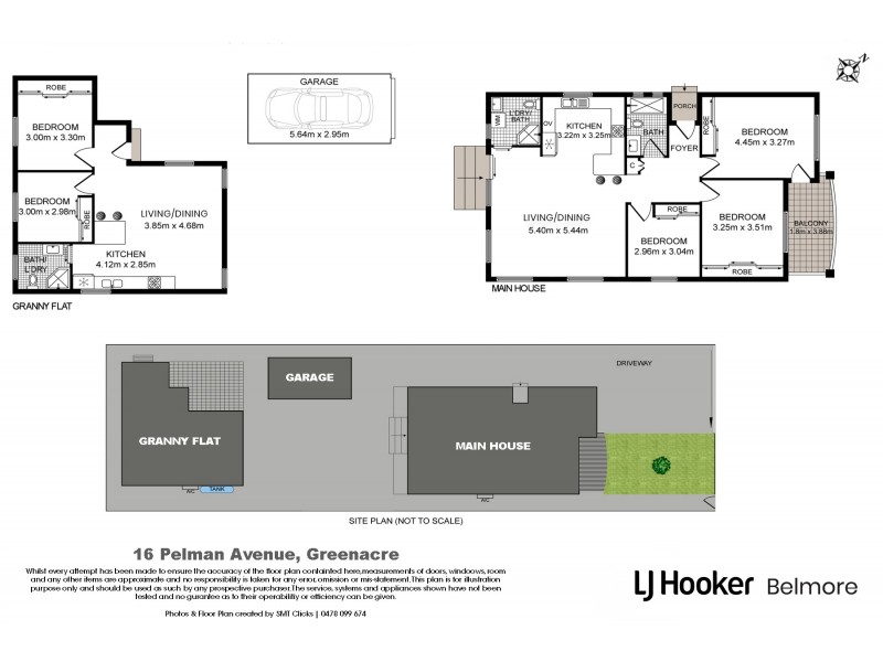 16 Pelman Avenue, Greenacre NSW 2190 Floorplan