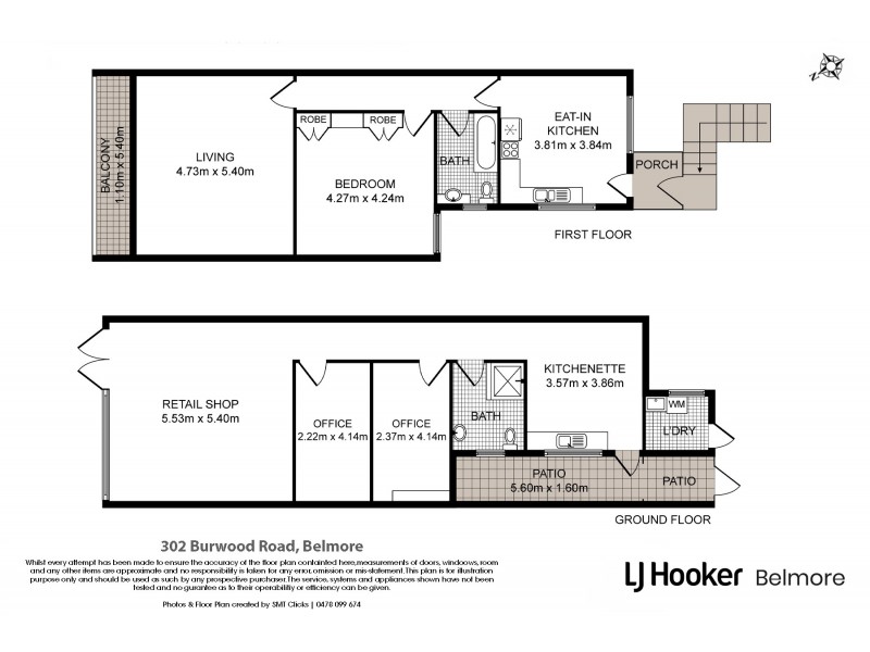 302 Burwood Road, Belmore NSW 2192 Floorplan