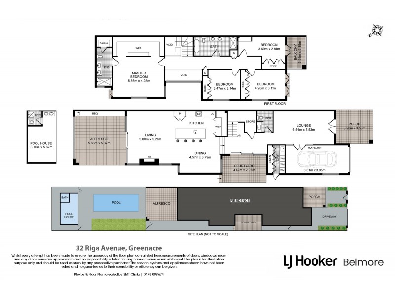 32 Riga Avenue, Greenacre NSW 2190 Floorplan