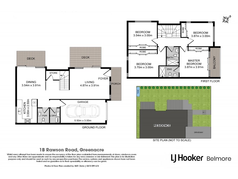 1A & 1B Rawson Road, Greenacre NSW 2190 Floorplan