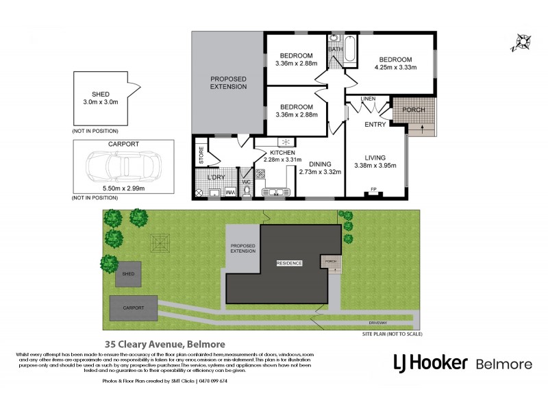 35 Cleary Avenue, Belmore NSW 2192 Floorplan