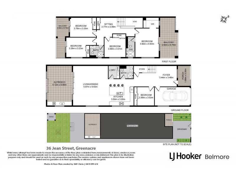 36 Jean Street, Greenacre NSW 2190 Floorplan