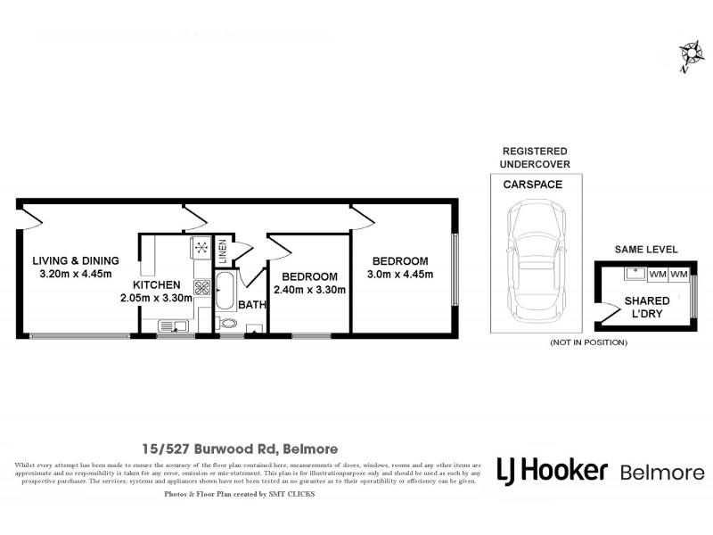 15/527 Burwood Road, Belmore NSW 2192 Floorplan