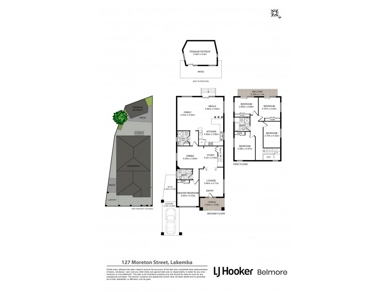 127 Moreton Street, Lakemba NSW 2195 Floorplan