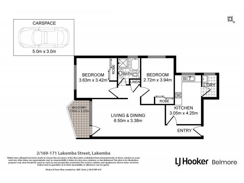 2/169-171 Lakemba Street, Lakemba NSW 2195 Floorplan