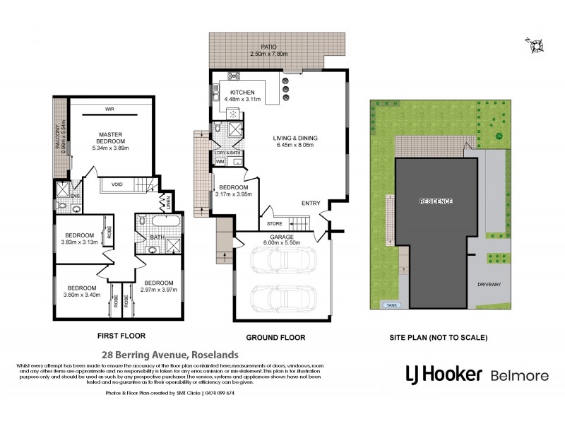 28 Berring Avenue, Roselands NSW 2196 Floorplan