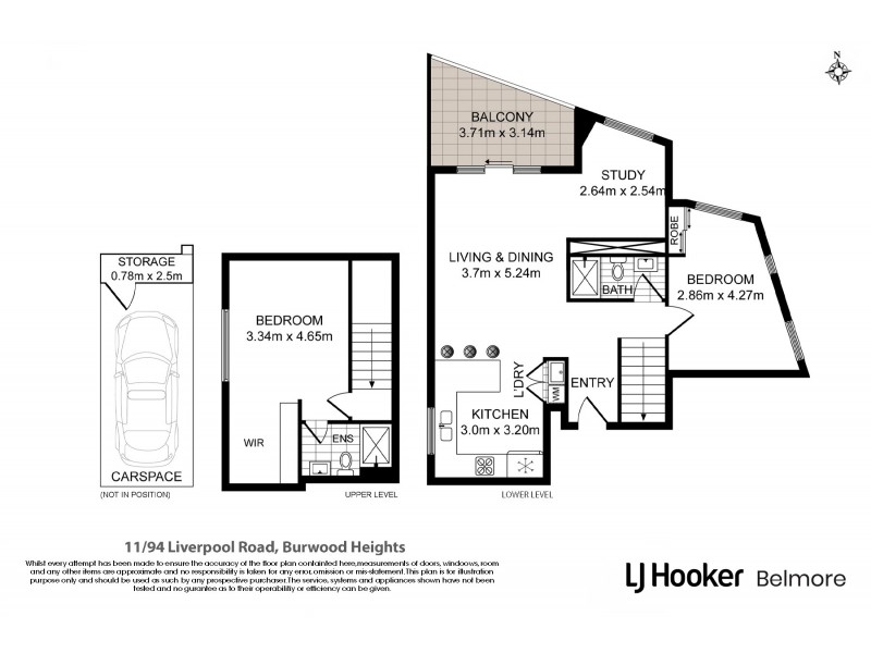 11/94 Liverpool Road, Burwood Heights NSW 2136 Floorplan
