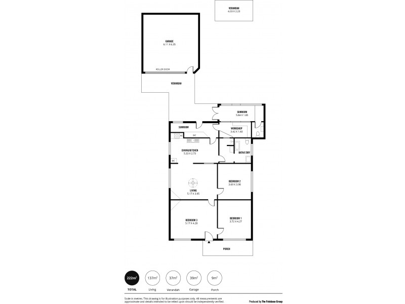 17 Angley Avenue, Findon SA 5023 Floorplan