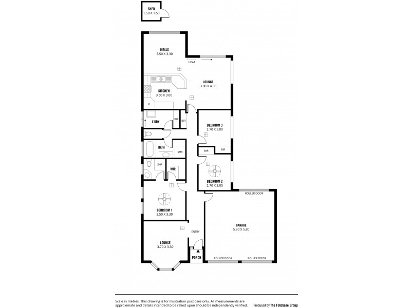 12 Springbank Place, Parafield Gardens SA 5107 Floorplan