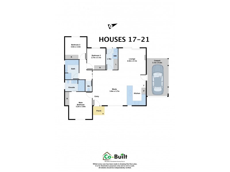 13/1124 Andrews Road, Munno Para West SA 5115 Floorplan