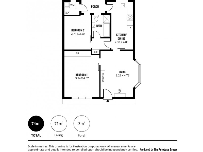 Unit 6/7 Richman Ave, Prospect SA 5082 Floorplan