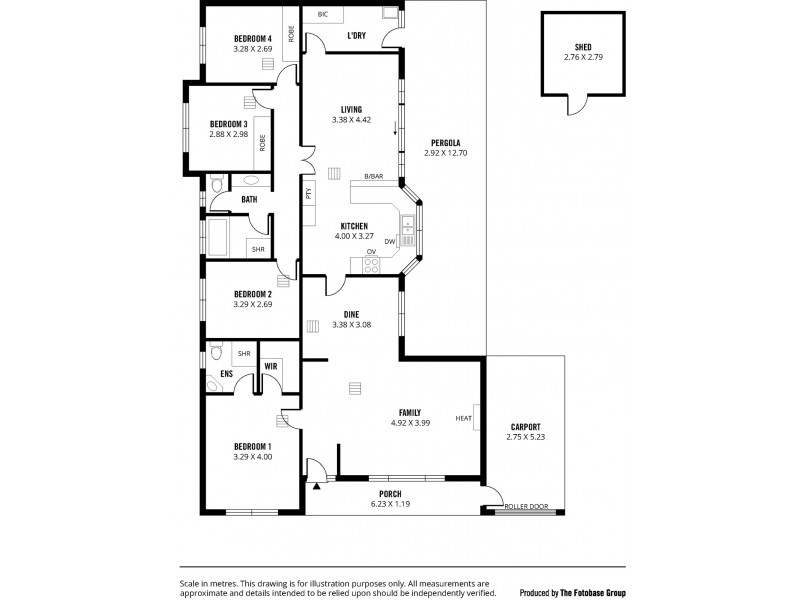 1 Tarana Ct, Hillbank SA 5112 Floorplan