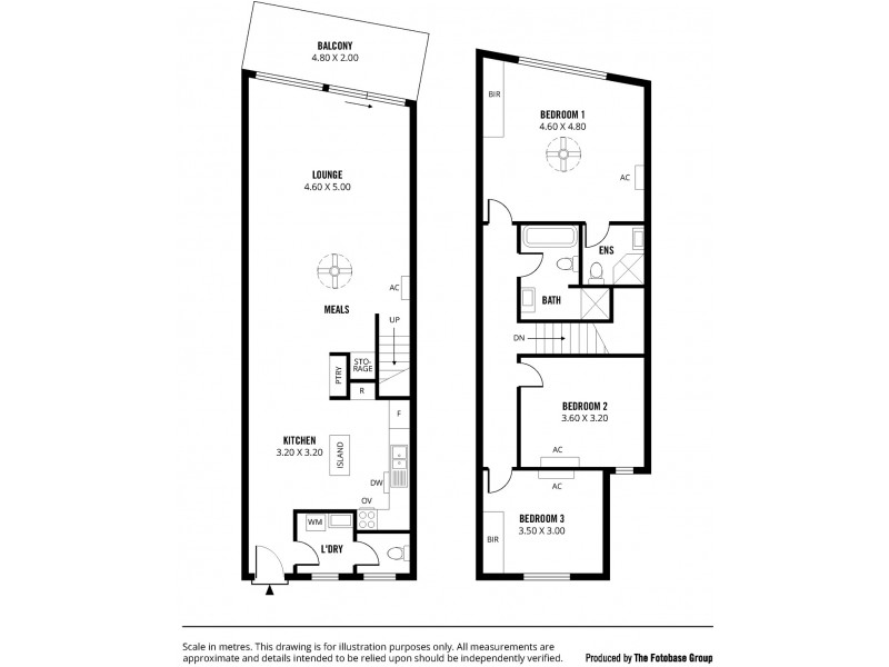 14/105-107 Elder Dr, Mawson Lakes SA 5095 Floorplan