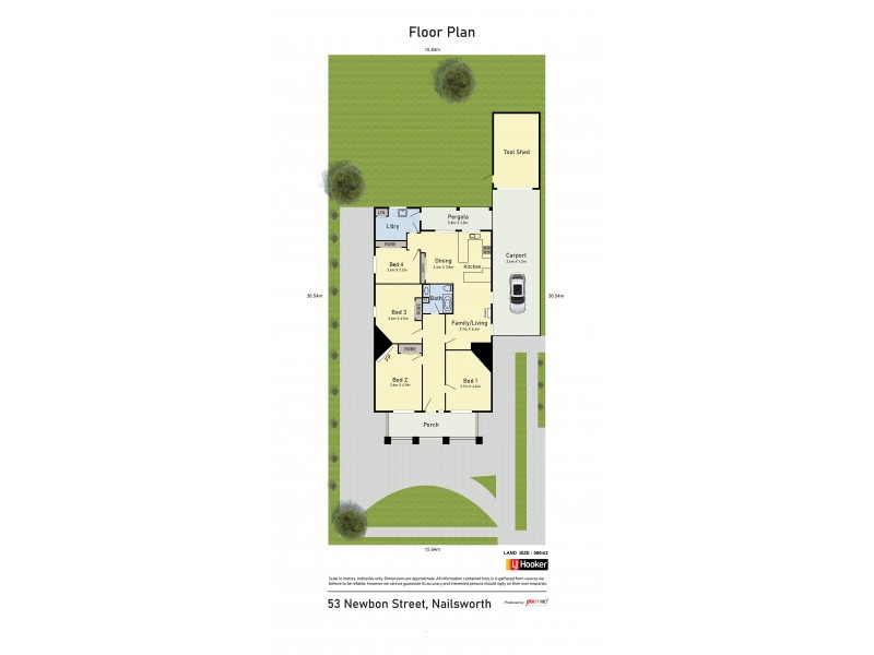 53 Newbon St, Nailsworth SA 5083 Floorplan
