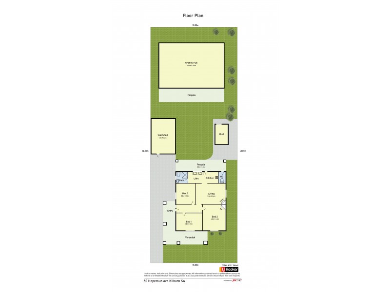 50 Hopetoun Ave, Kilburn SA 5084 Floorplan