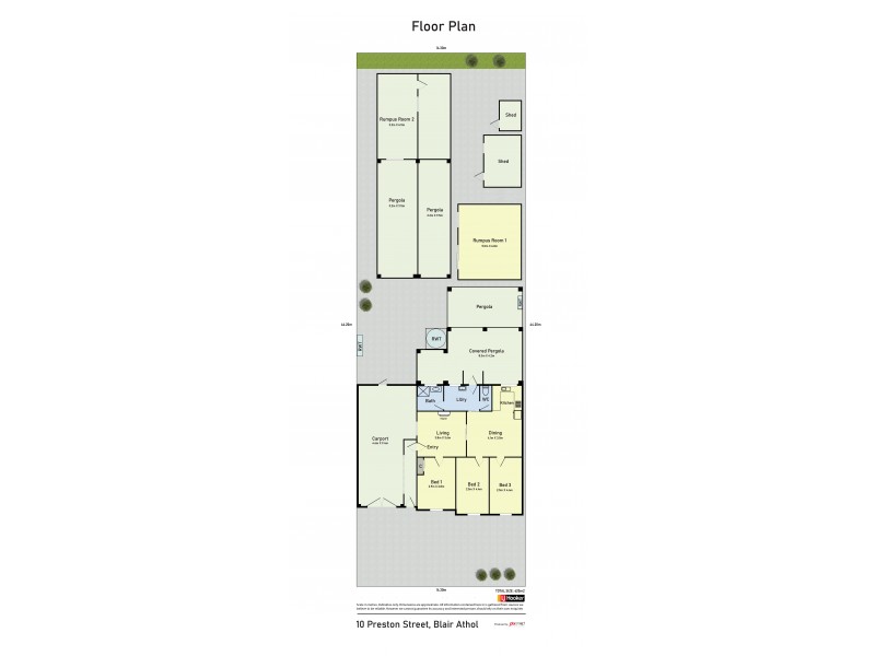 10 Preston St, Blair Athol SA 5084 Floorplan