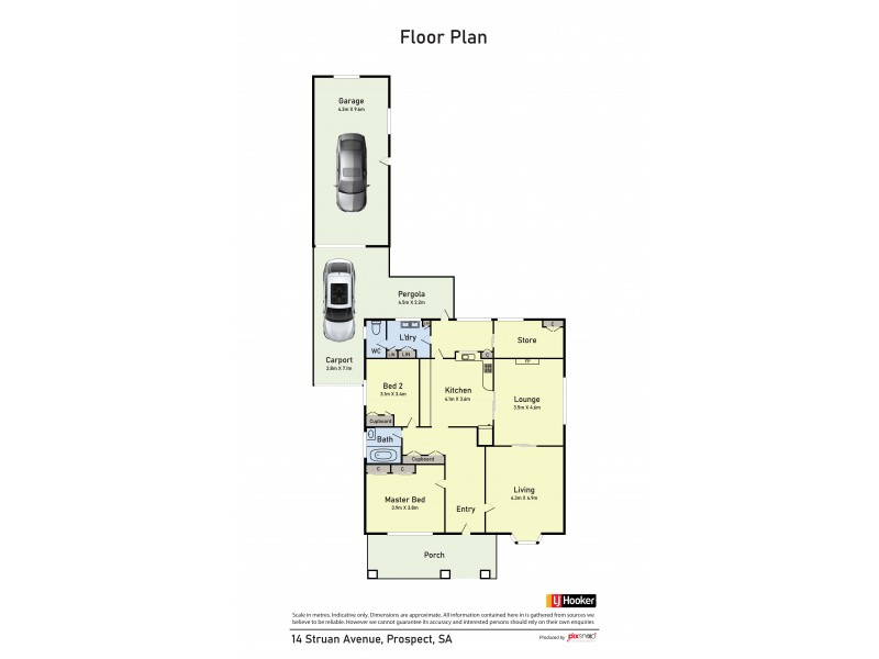 14 Struan Ave, Prospect SA 5082 Floorplan