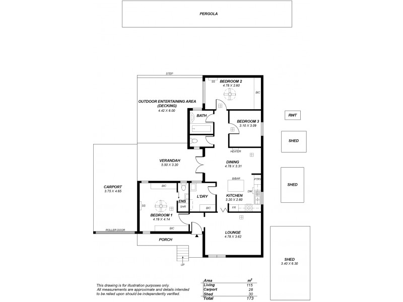 203 Bridge Road, Ingle Farm SA 5098 Floorplan