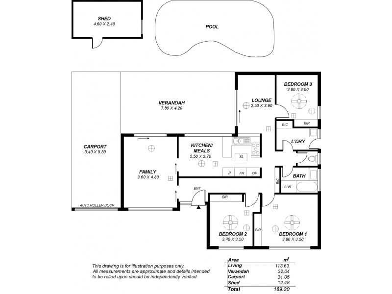 13 Trueman Avenue, Salisbury East SA 5109 Floorplan
