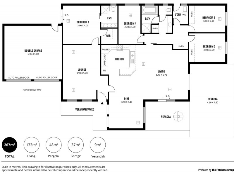 2 Greenleaf Court, Mawson Lakes SA 5095 Floorplan