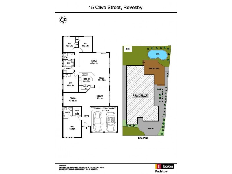 15 Clive Street, Revesby NSW 2212 Floorplan