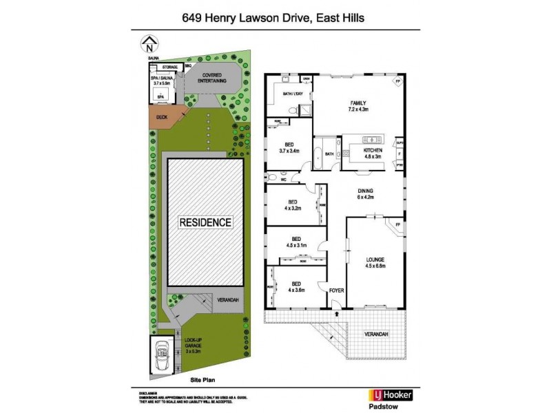 649 Henry Lawson Drive, East Hills NSW 2213 Floorplan