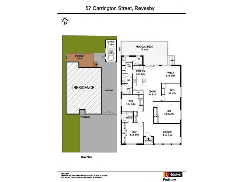 57 Carrington Street, Revesby NSW 2212 Floorplan