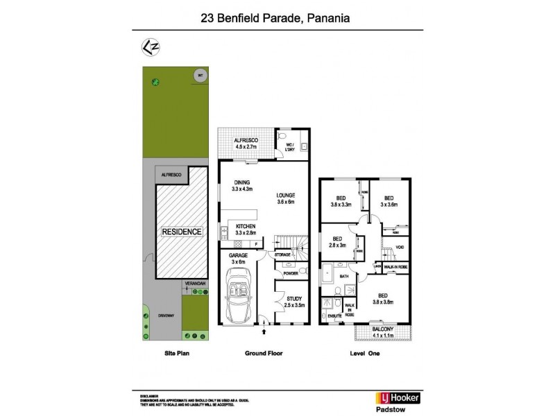 23 Benfield Parade, Panania NSW 2213 Floorplan