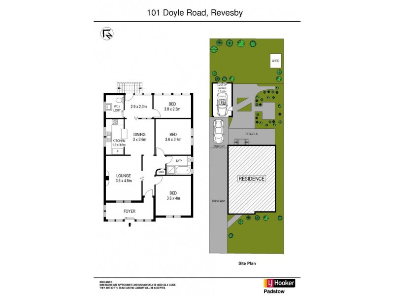 101 Doyle Road, Revesby NSW 2212 Floorplan