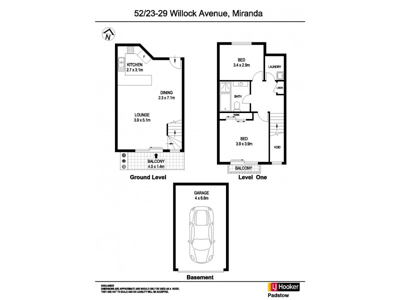52/23 – 29 Willock Avenue, Miranda NSW 2228 Floorplan