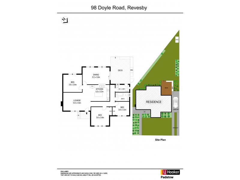 98 Doyle Road, Revesby NSW 2212 Floorplan