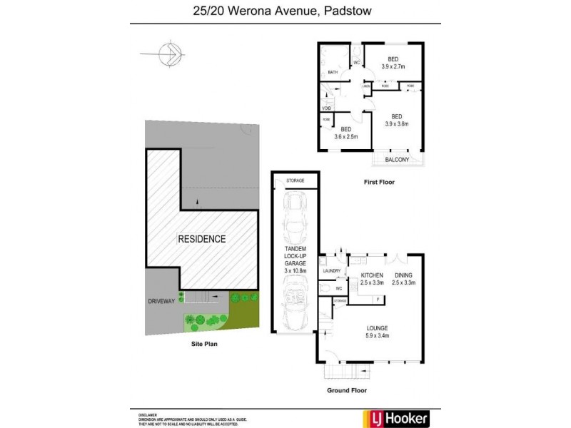 25/20 Werona Avenue, Padstow NSW 2211 Floorplan