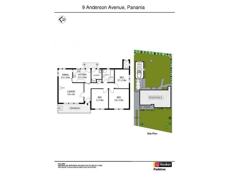 9 Anderson Avenue, Panania NSW 2213 Floorplan