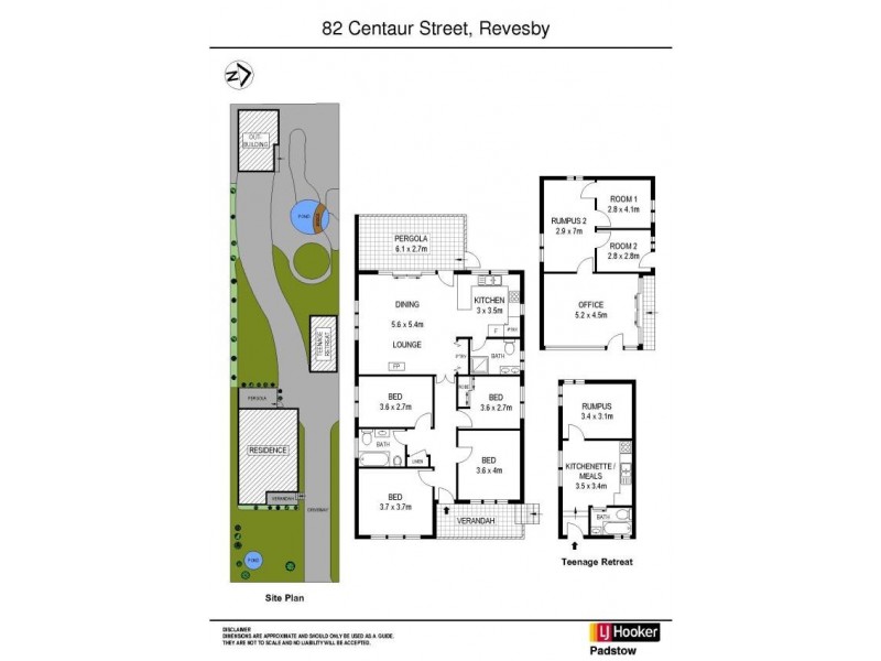 82 Centaur Street, Revesby NSW 2212 Floorplan