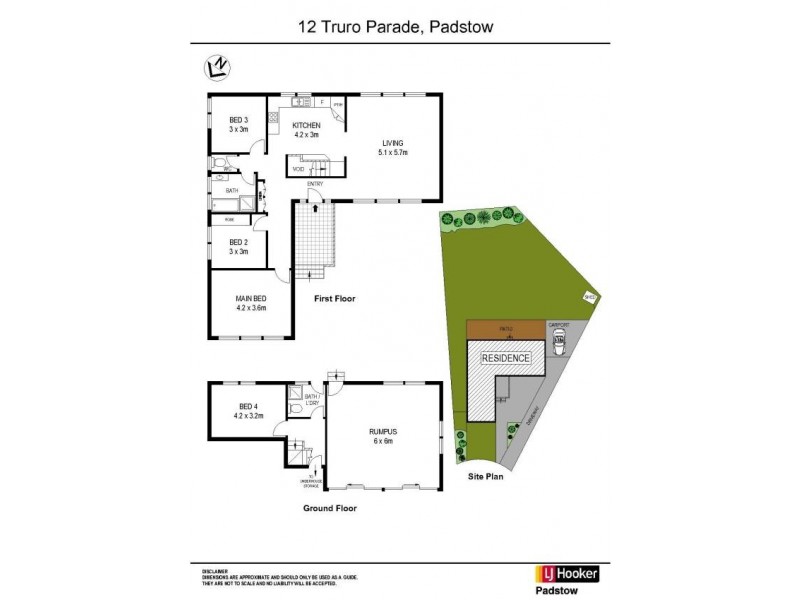 12 Truro Parade, Padstow NSW 2211 Floorplan