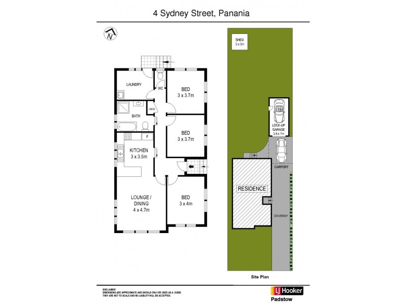4 Sydney Street, Panania NSW 2213 Floorplan