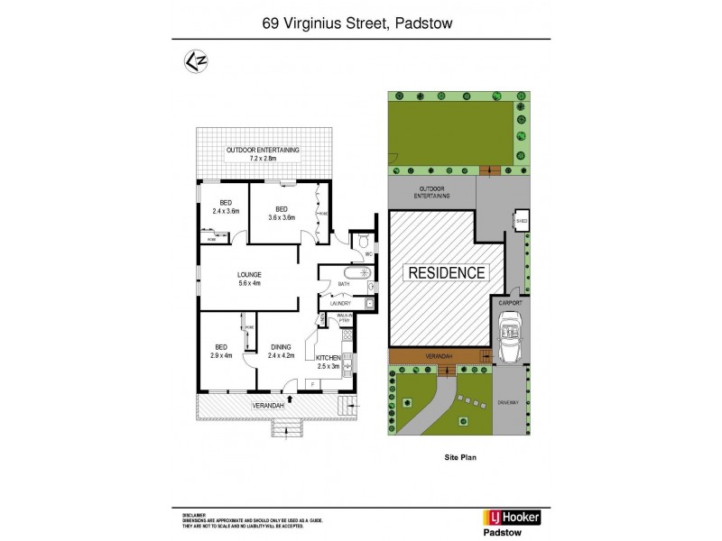 69 Virginius Street, Padstow NSW 2211 Floorplan